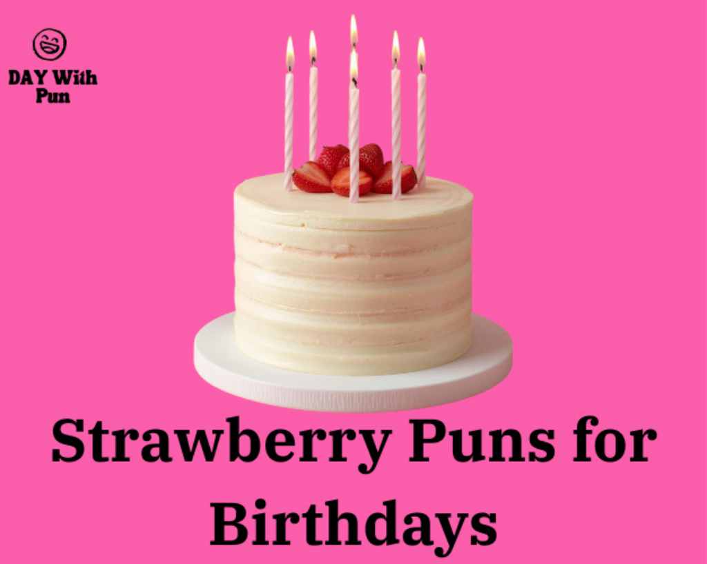 strawberry pun birthday card