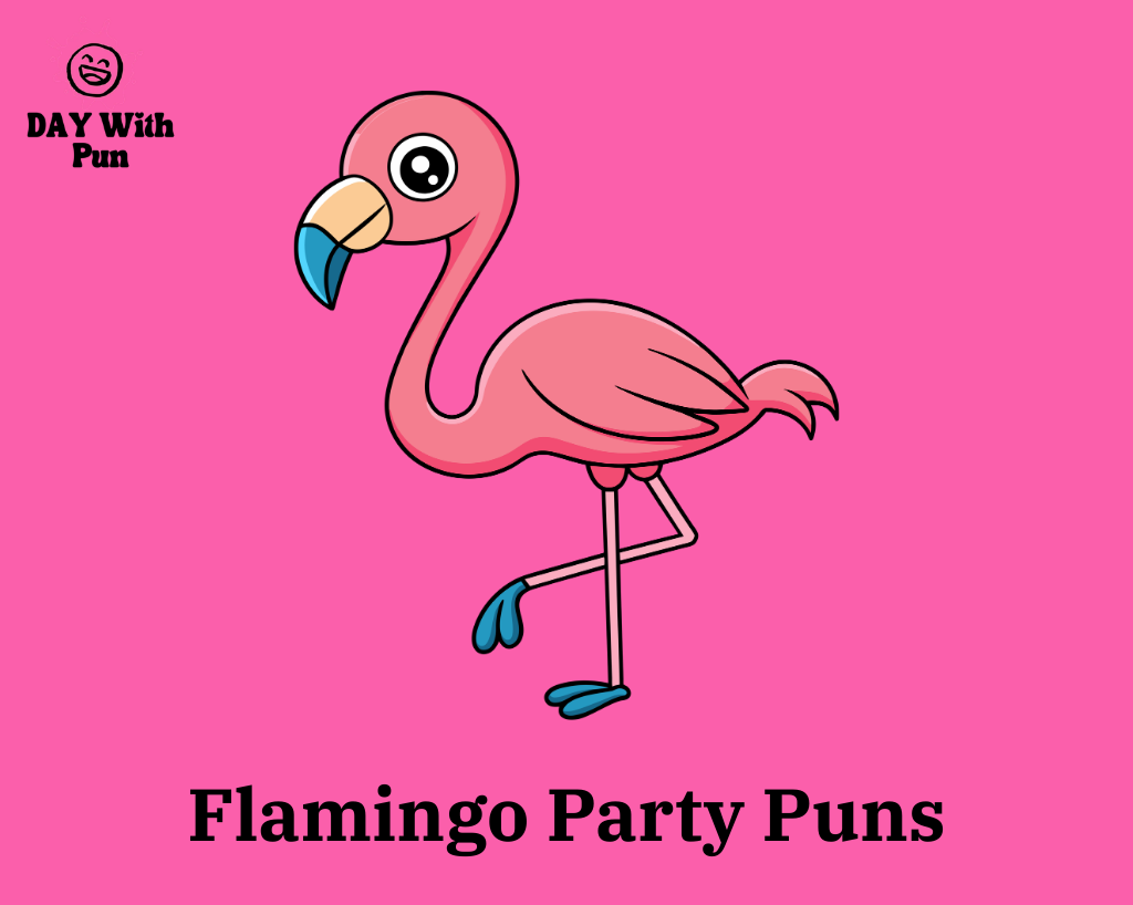Flamingo Party Pun