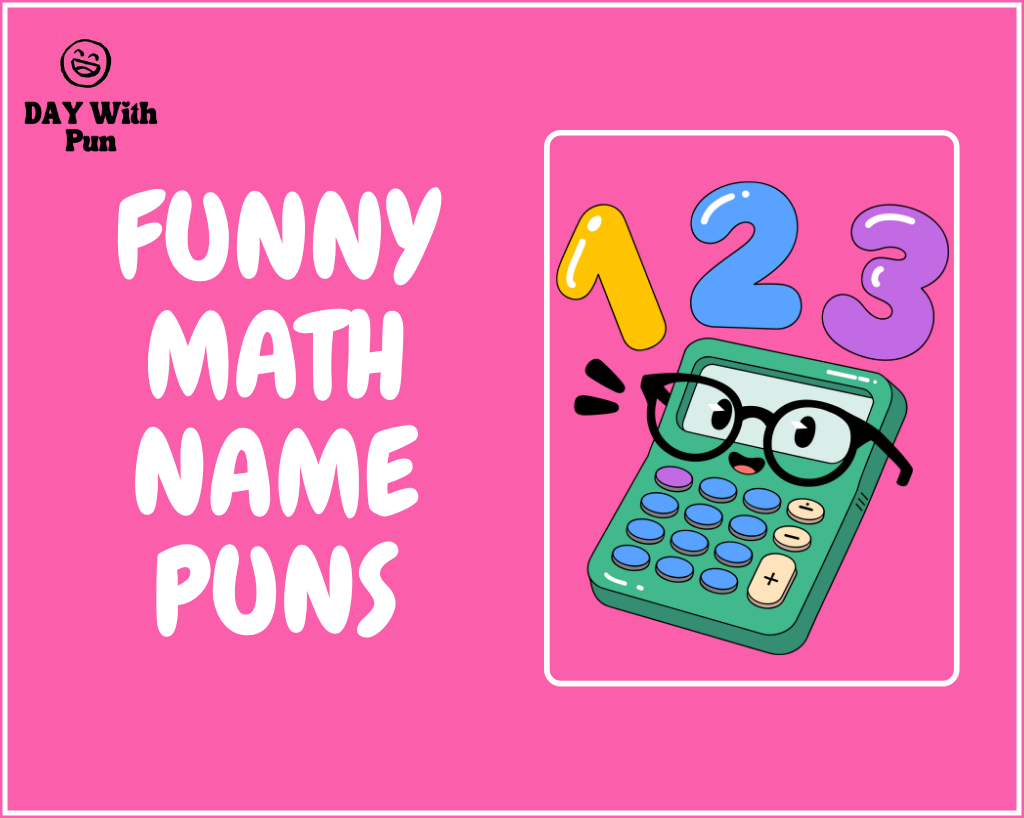 Funny Math Name Puns