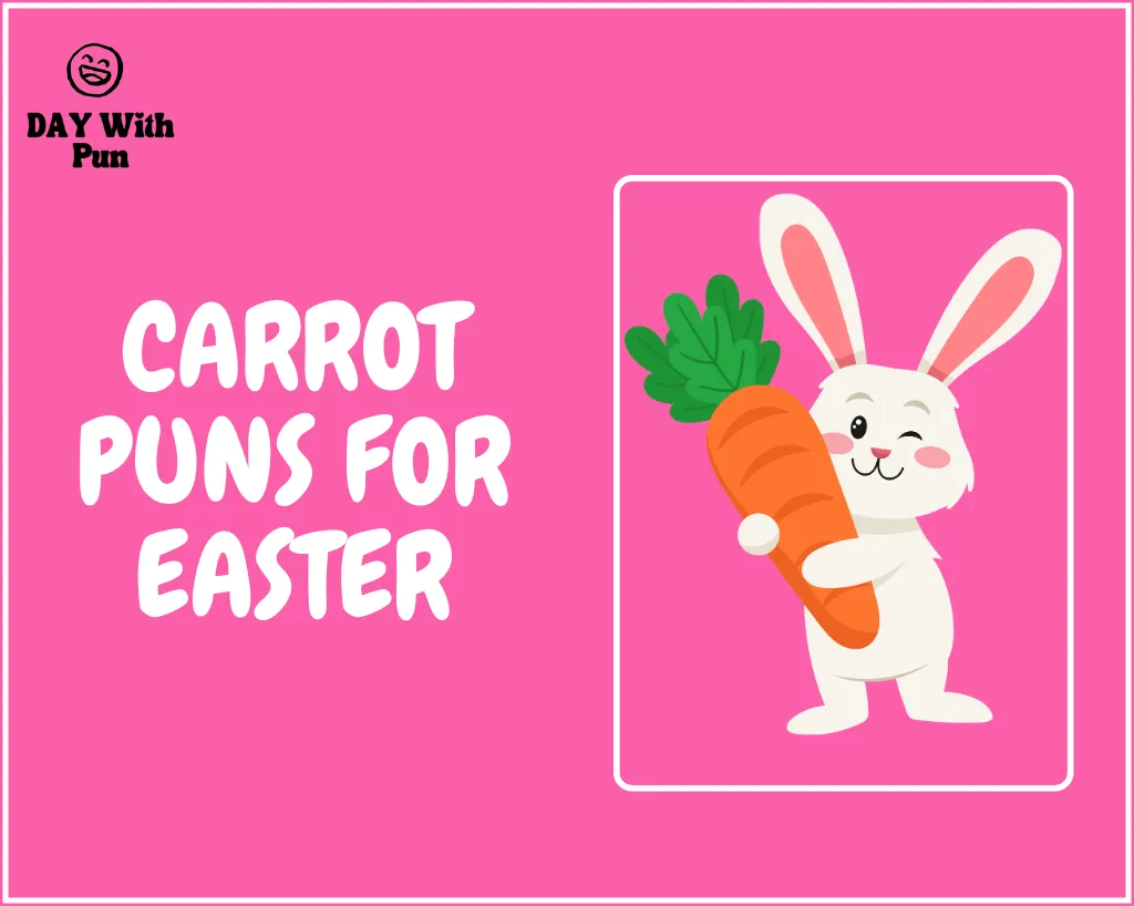 Carrot pun for easter