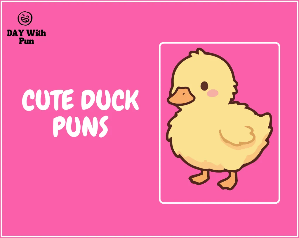 Cute duck pun