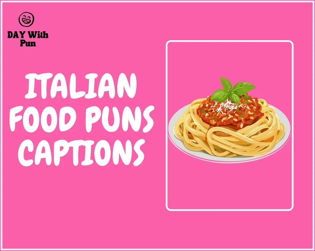 Italian Food Pun for Instagram
