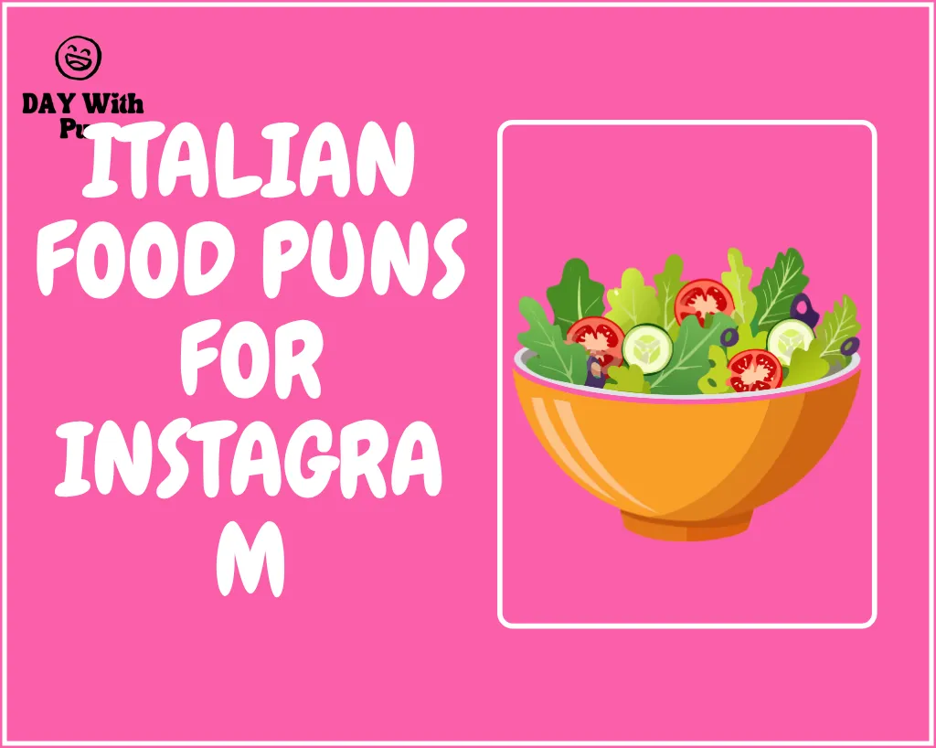 Italian Food Pun for Instagram