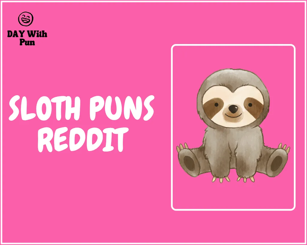 Sloth Puns for Reddit