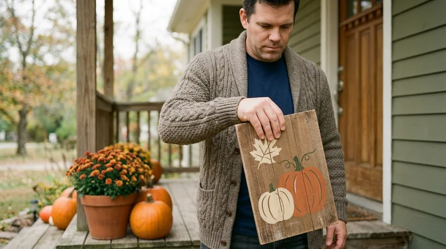 High-End Seasonal Porch Styling