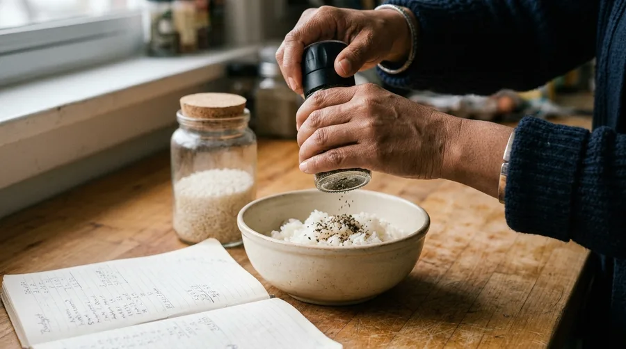 22 Pantry Staples That Stretch a $60 Grocery Budget Into Two Weeks 17 Black Peppercorns