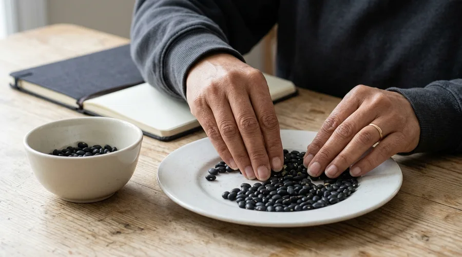 22 Pantry Staples That Stretch a $60 Grocery Budget Into Two Weeks 6 Dry Black Beans