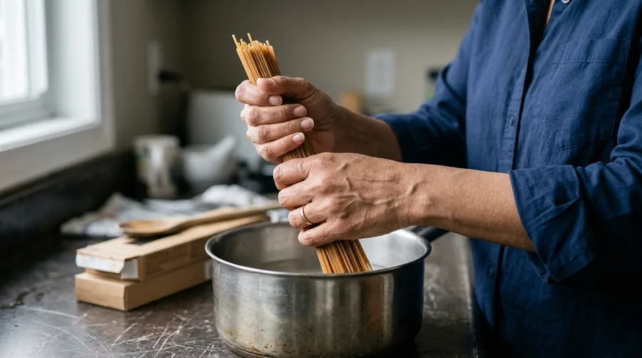 22 Pantry Staples That Stretch a $60 Grocery Budget Into Two Weeks 7 Whole Wheat Pasta