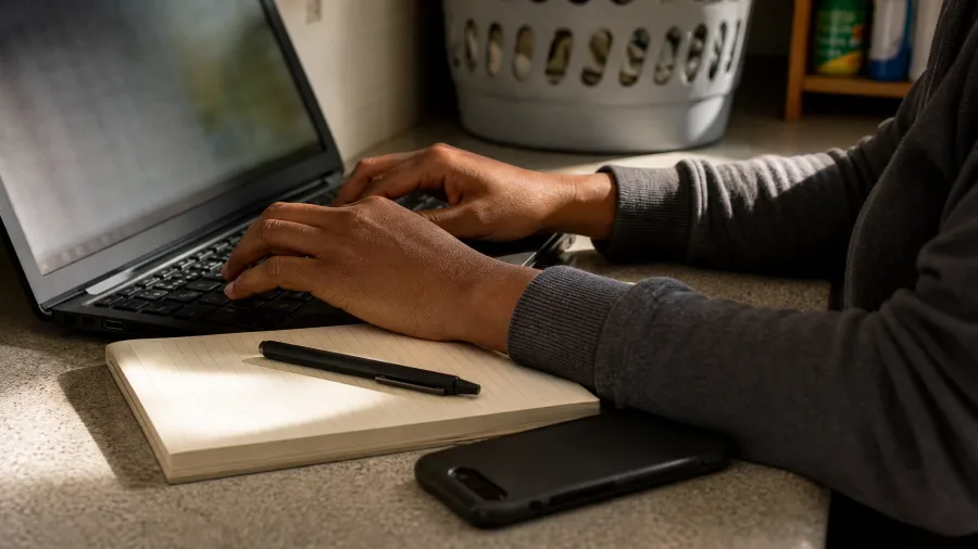 An App-Free Online Bank Account