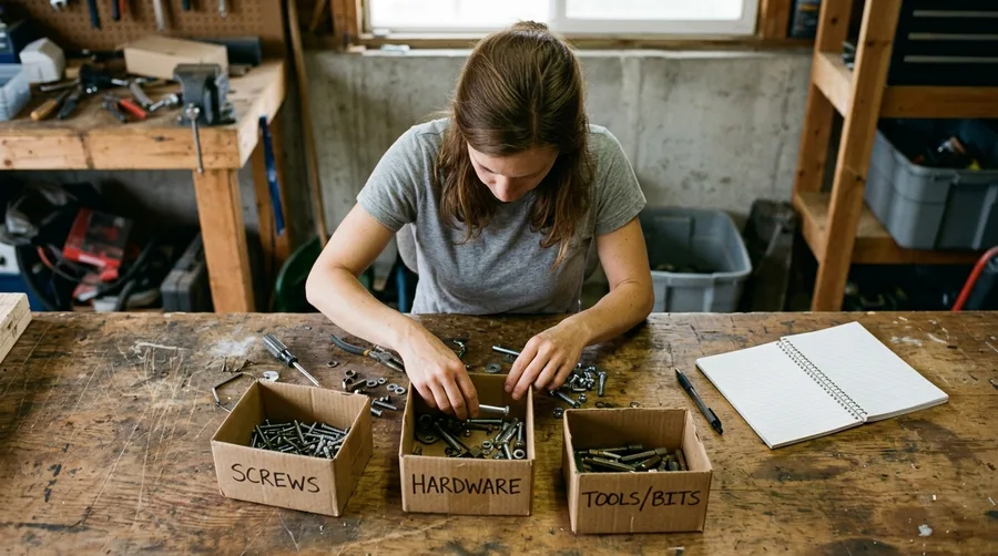 She Made $2,300 a Month Selling Something Already Sitting in Her Garage 2 The Three-Bucket Inventory System