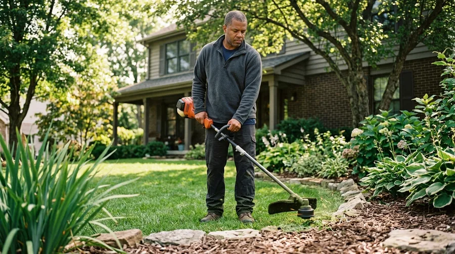 Routine Yard Maintenance and Edging