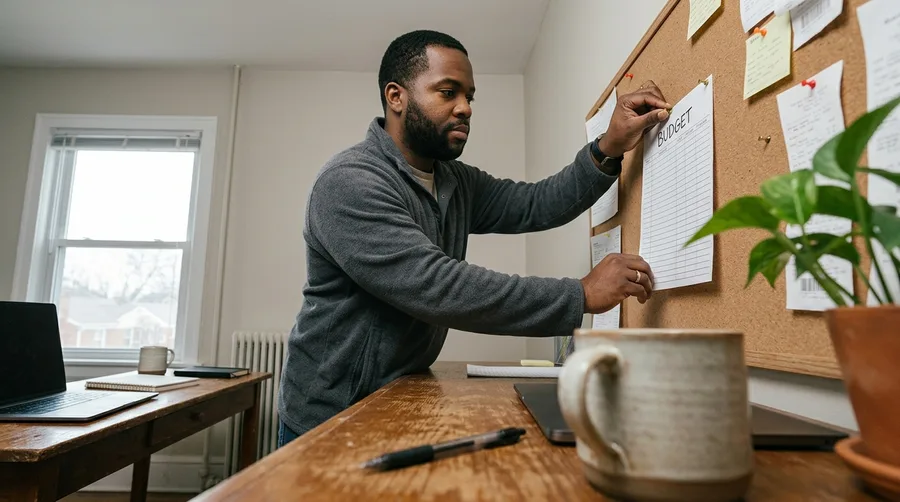 Create a One-Page Household Budget Sheet