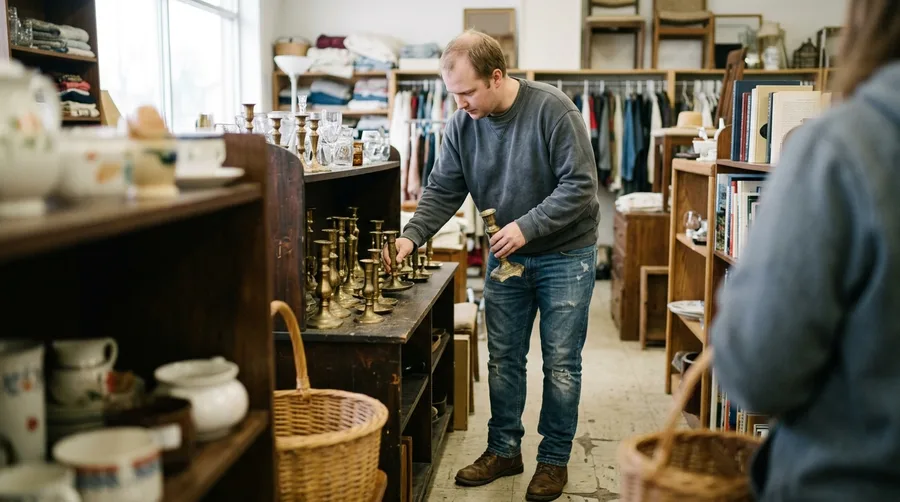 16 Side Incomes That Pay Under $500 a Month and Are Still Worth It 7 Reselling Curated Thrift Store Finds